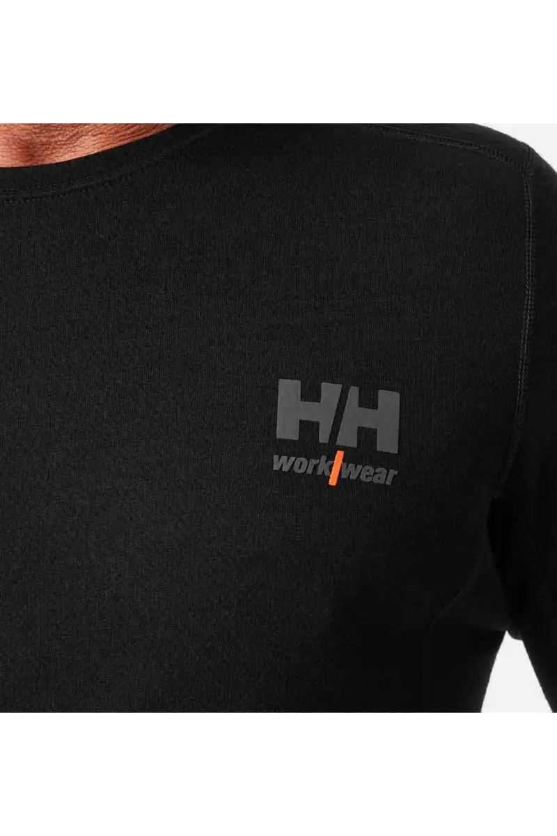 Koszulka termo Helly Hansen Lifa Merino Black