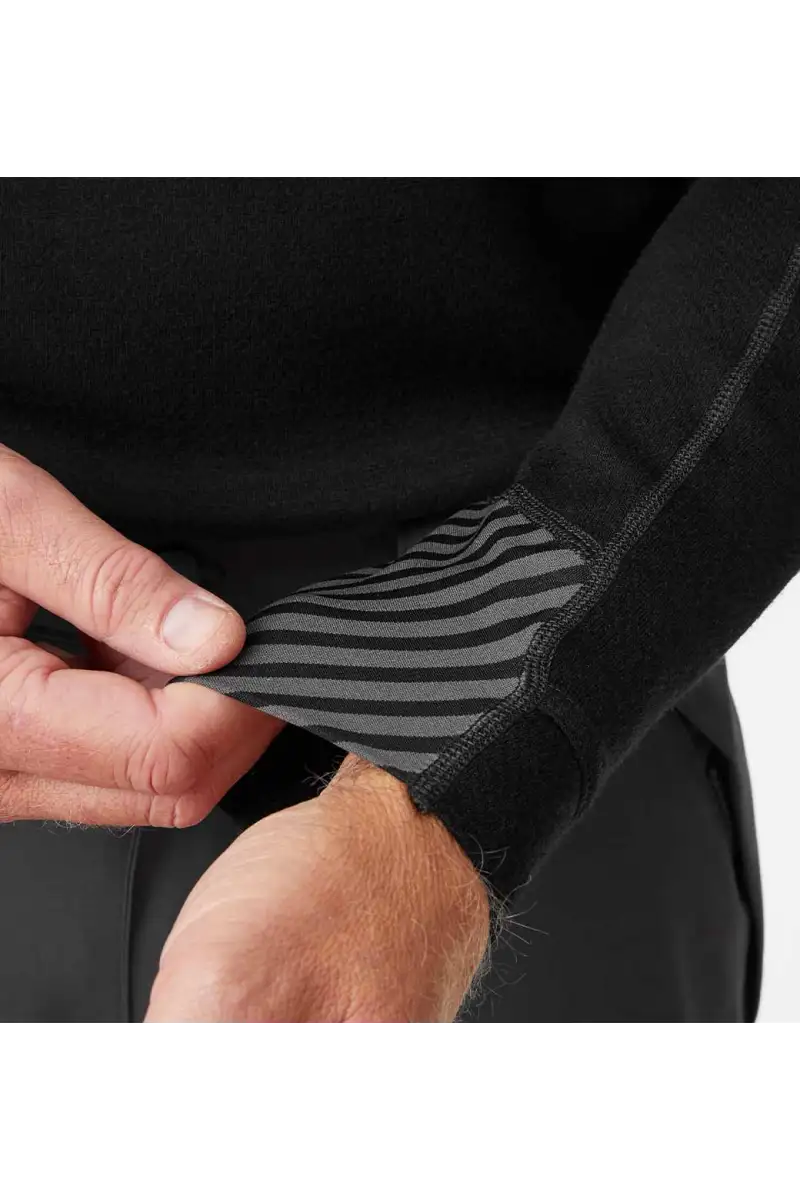 Koszulka termo Helly Hansen Lifa Merino Black