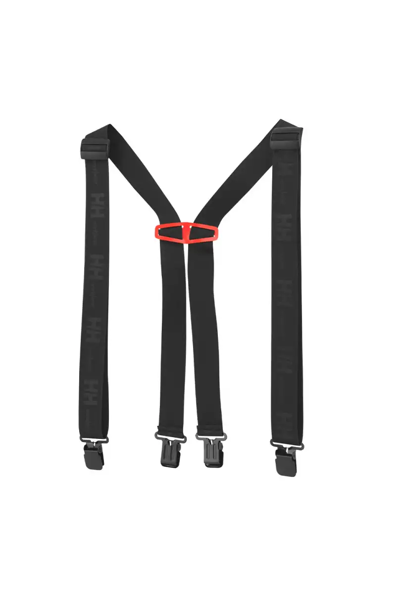 Szelki Helly Hansen Logo Suspenders Black