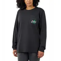 Koszulka Carhartt Shamrock Pocket Graphic LS Black