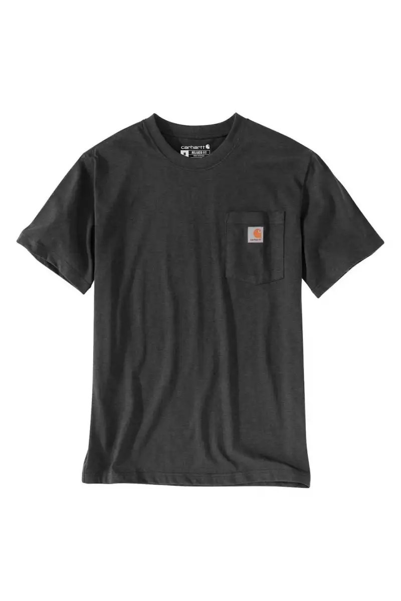 Koszulka Carhartt Heavyweight Pocket Carbon