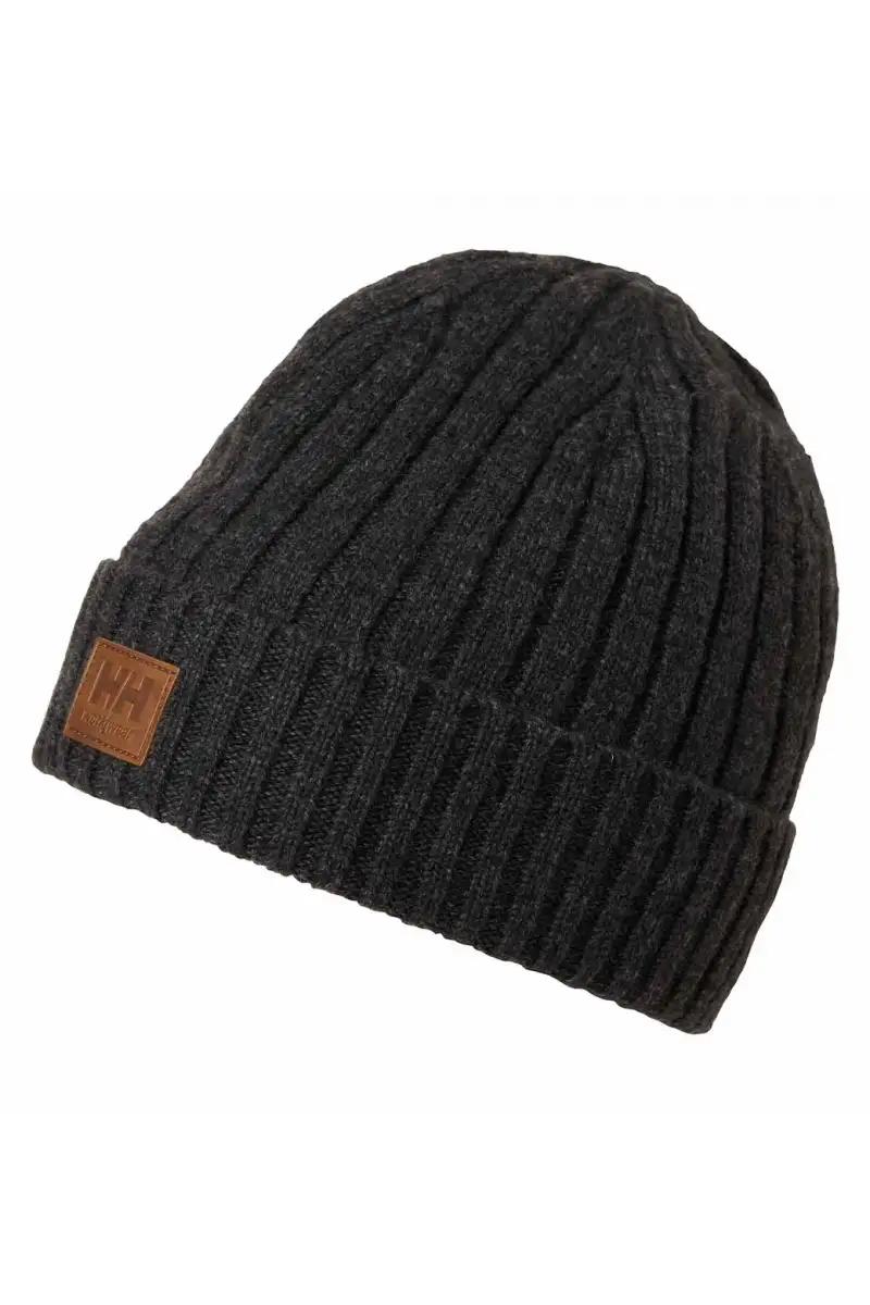 Czapka Wełniana Helly Hansen Kensington Dark Grey