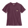 Koszulka Carhartt Heavyweight Pocket Blackberry