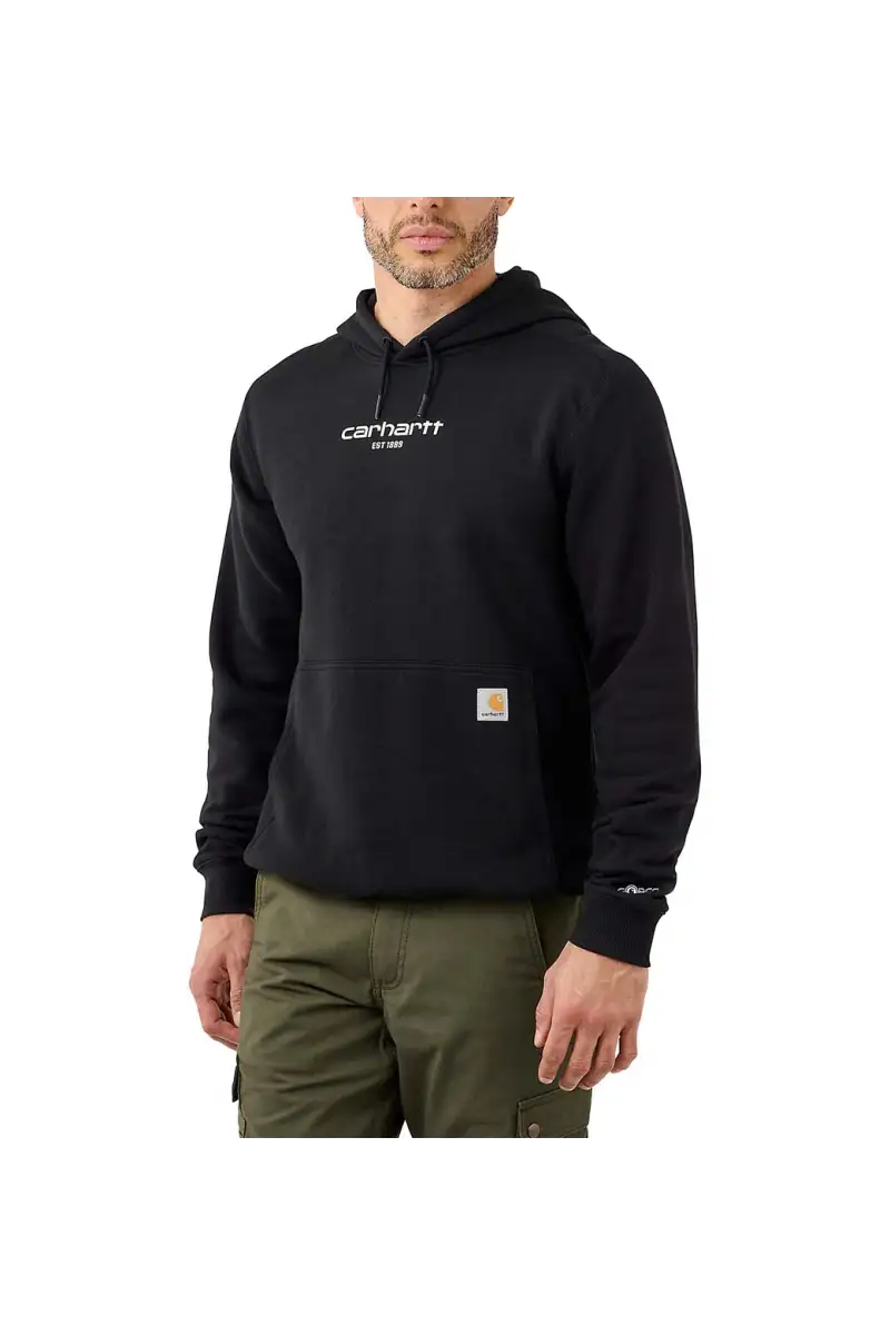 Bluza Carhartt Force Lightweight Logo Black Men