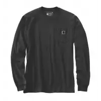 Koszulka Carhartt Heavyweight Pocket Camo C Black