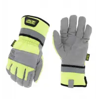COLDWORK LEATHER GAUNTLET HIVIZ MD HIVIZ YELLOW