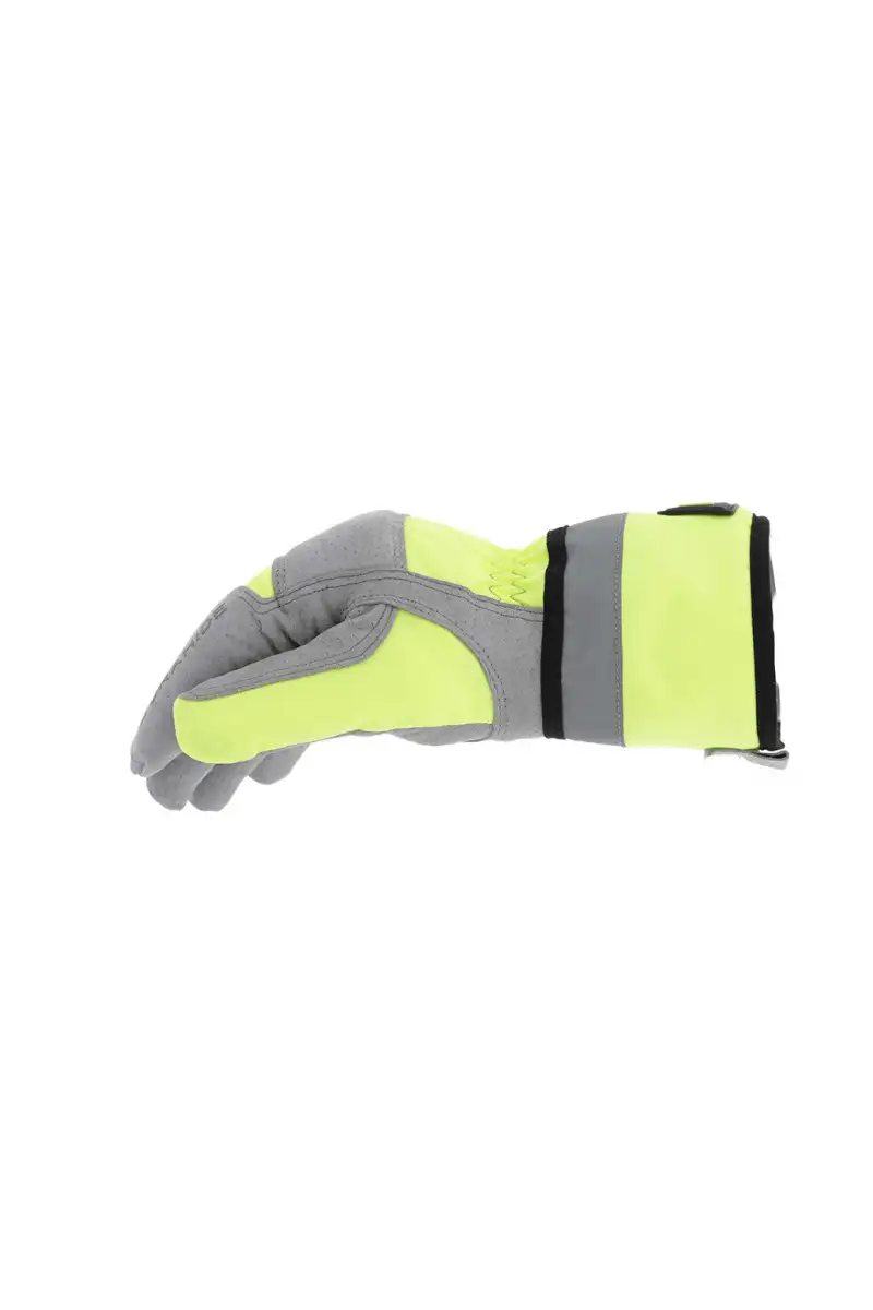 COLDWORK LEATHER GAUNTLET HIVIZ LG HIVIZ YELLOW