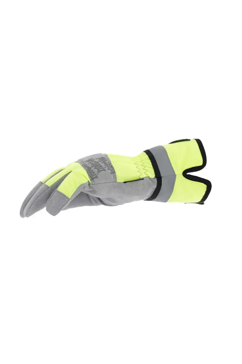 COLDWORK LEATHER GAUNTLET HIVIZ LG HIVIZ YELLOW