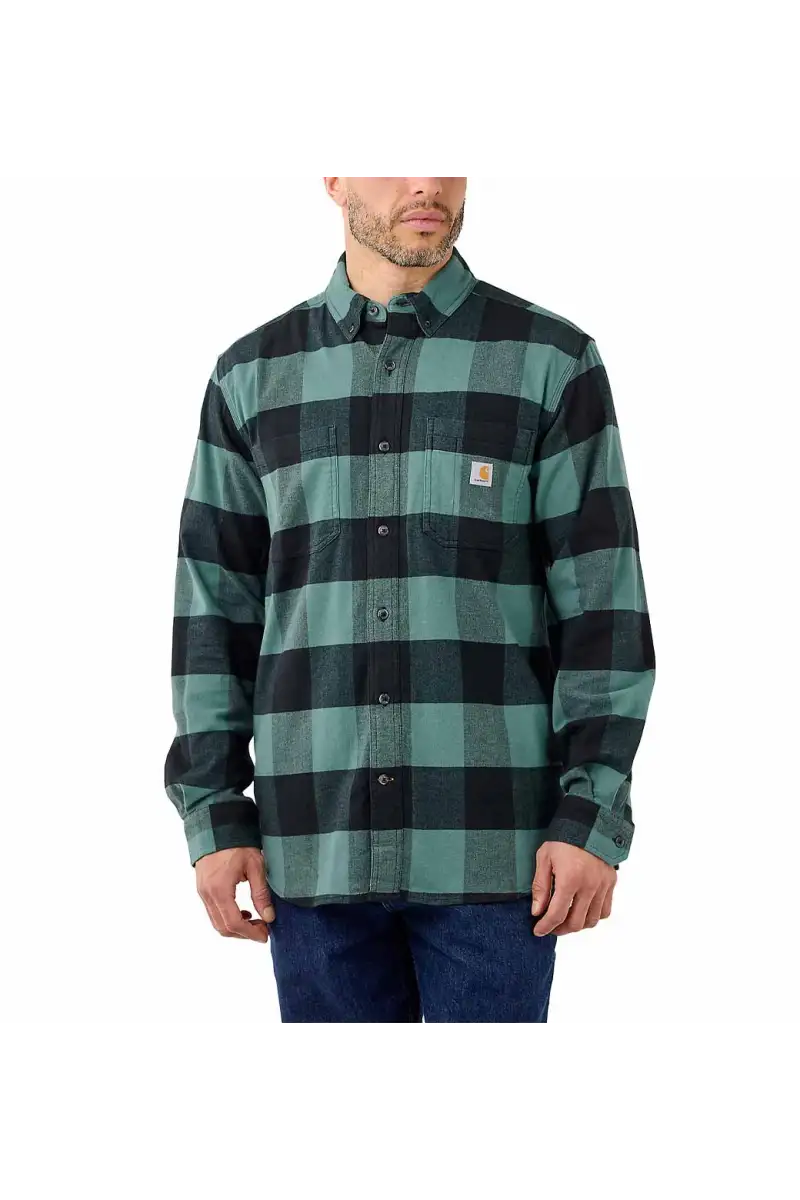 Koszula Flanelowa Carhartt Rugged Flex Mid Green