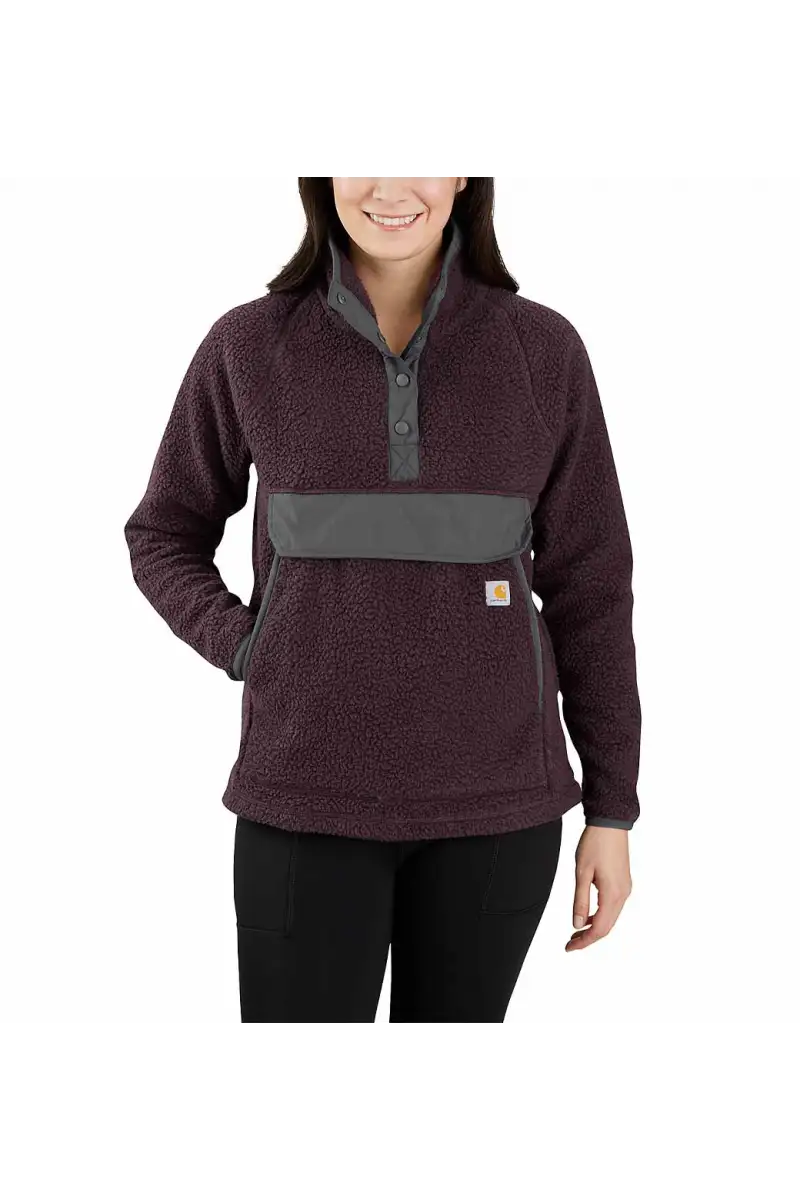 Polar Carhartt Fleece Pullover Blackberry Heather