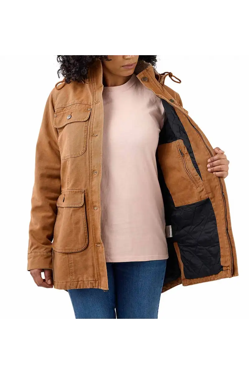 Płaszcz Carhartt Weathered Duck Brown