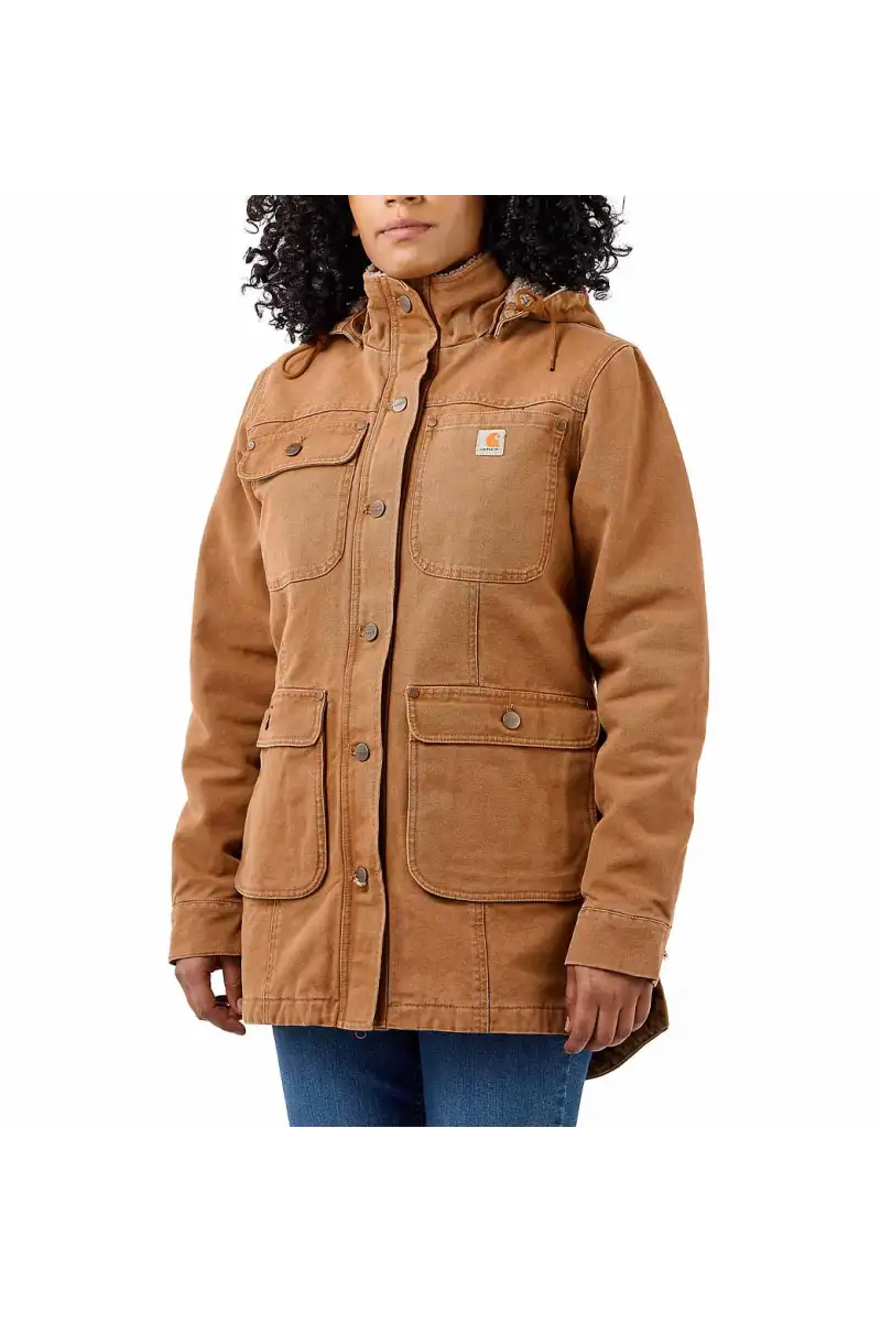 Płaszcz Carhartt Weathered Duck Brown