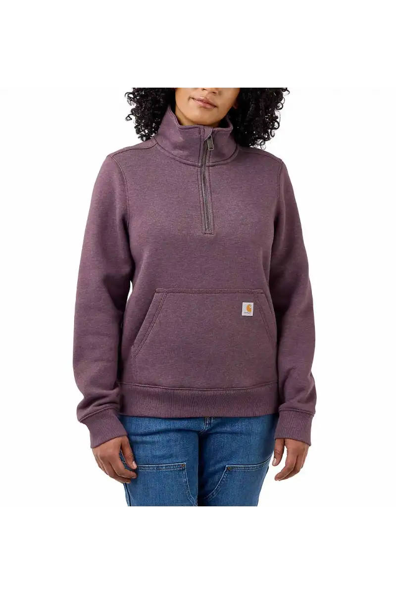 Bluza Carhartt Midweight Half Zip Blackberry