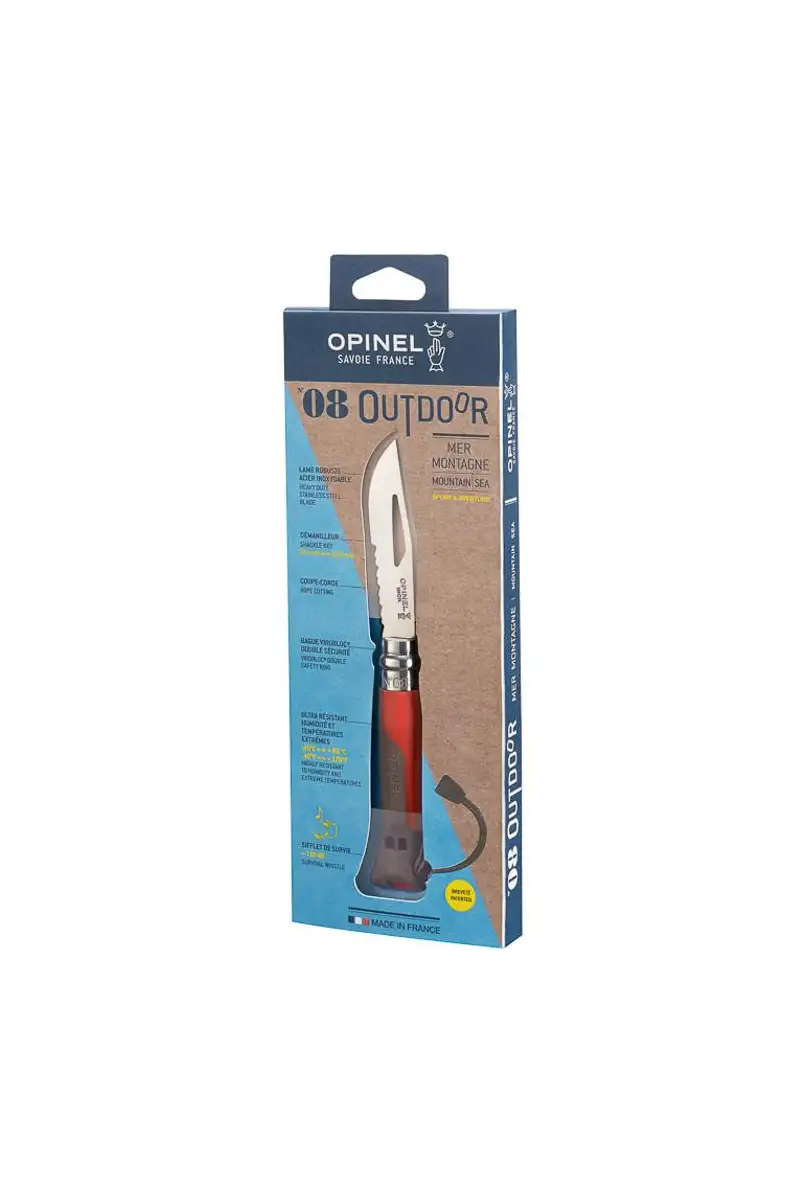 Opinel Nóż Outdoor Earth-Red 08