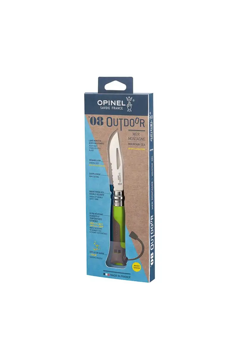 Opinel Nóż Outdoor Earth-Green 08