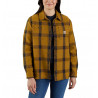 Koszula Damska Carhartt Heav Twill Loose Fi Brown