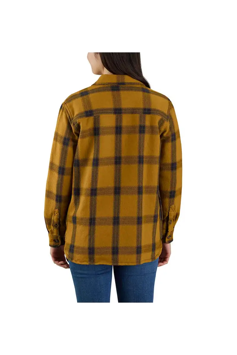 Koszula Damska Carhartt Heav Twill Loose Fi Brown