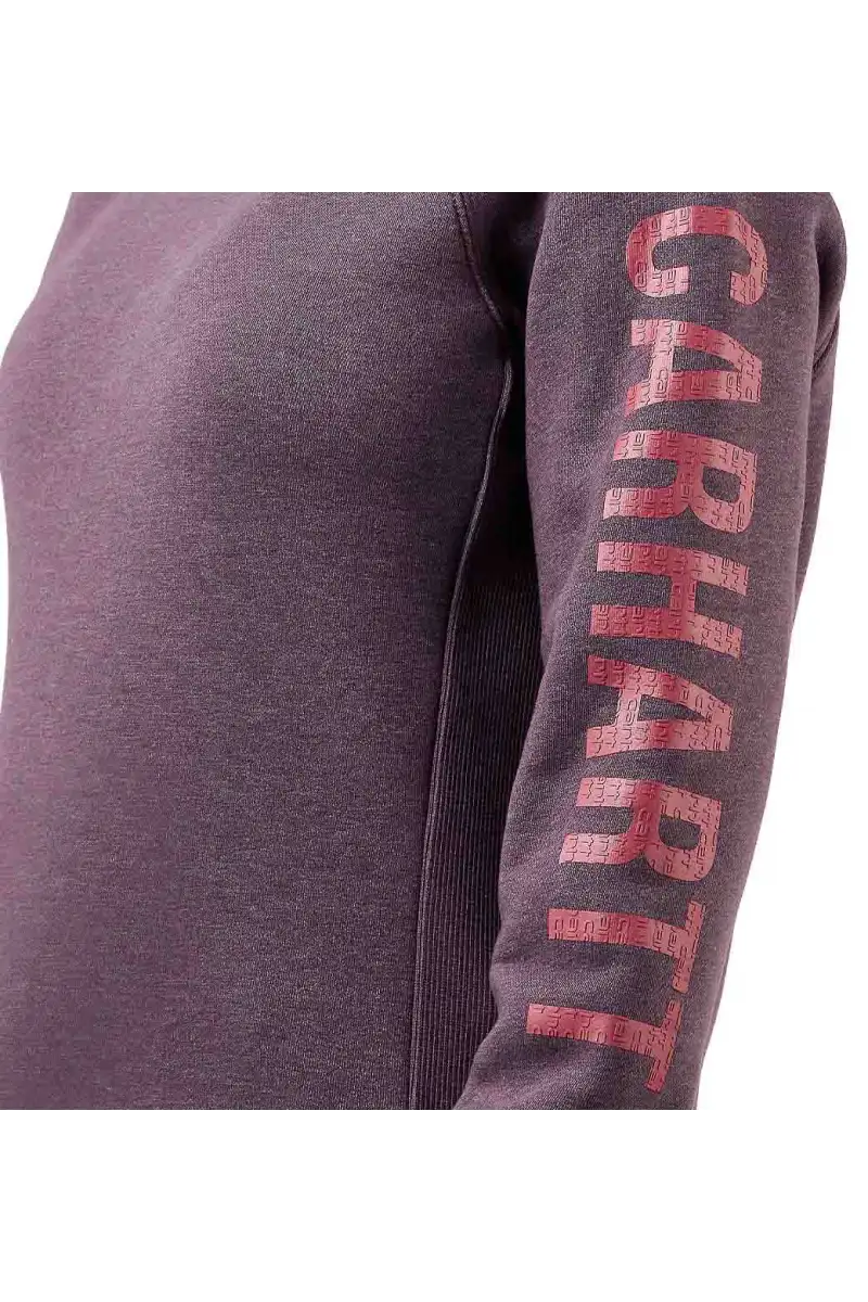 Bluza Carhartt Clarksburg Graphic Sweatsh Berry