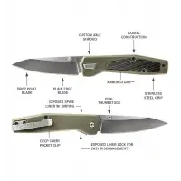 Nóż Gerber Fuse GREEN
