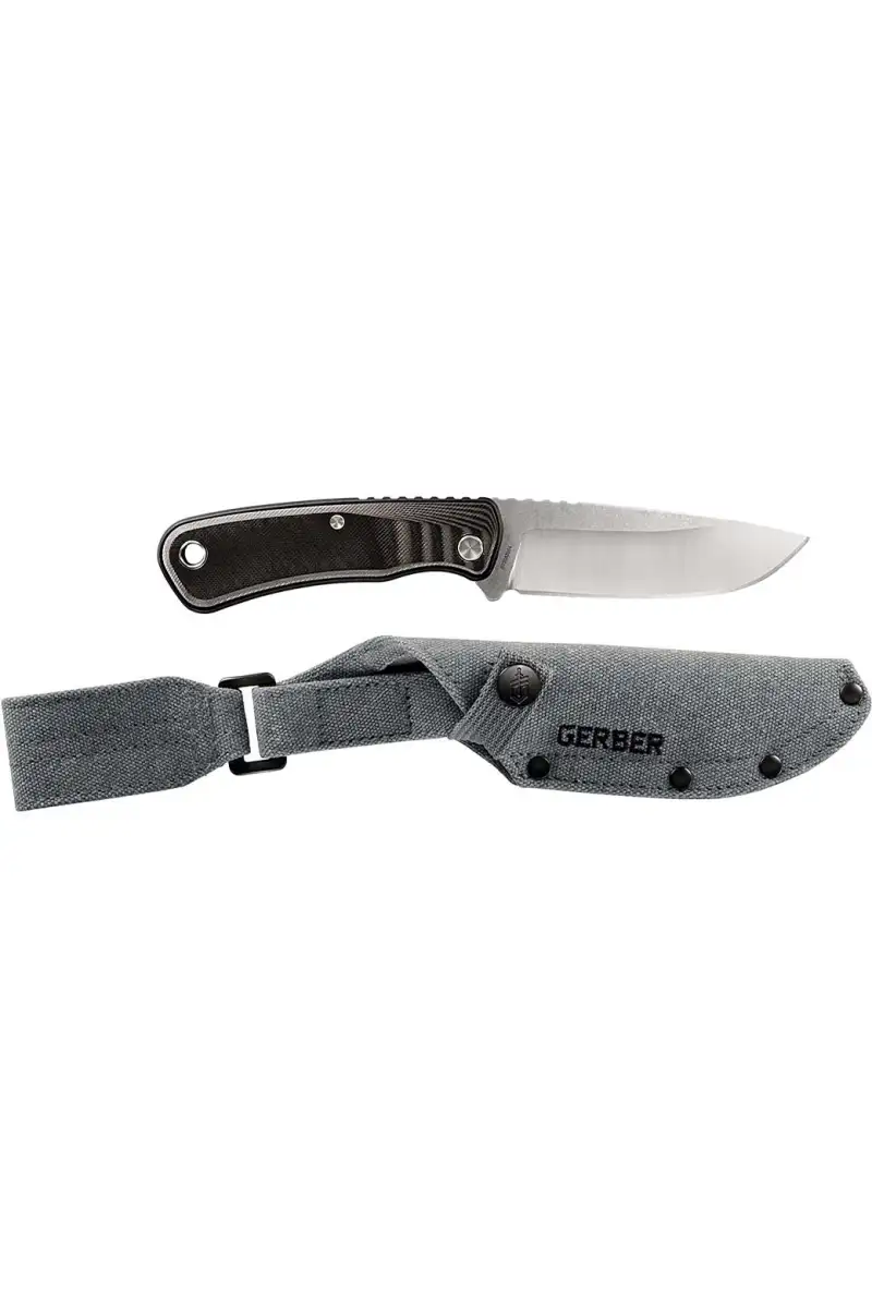 Nóż Gerber Downwind Drop Point Black BLACK