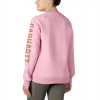 Bluza Carhartt Clarksburg Graphic Crewneck Pink