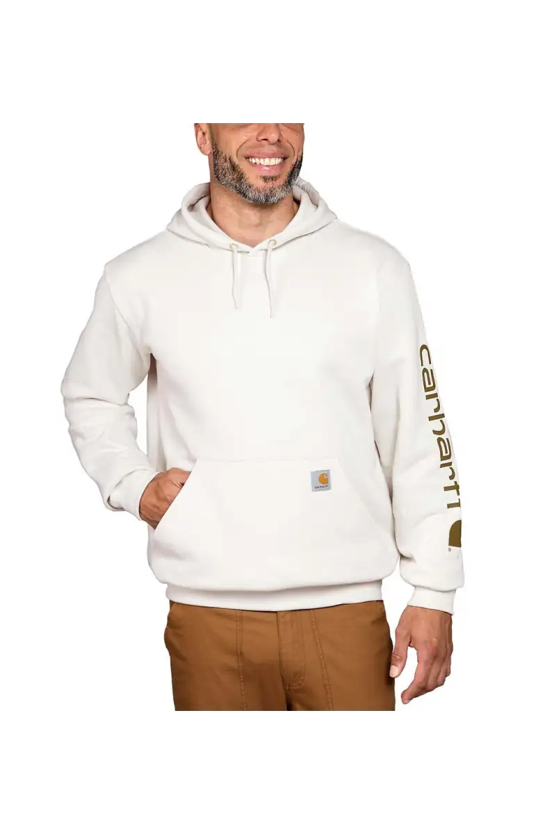 Bluza Carhartt Mid Signature Sleeve Logo Malt