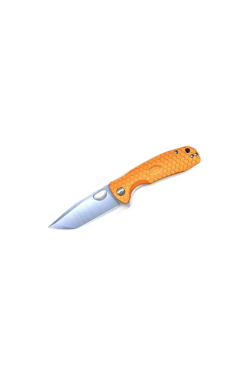 Nóż Honey Badger Tanto Flipper Medium Orange