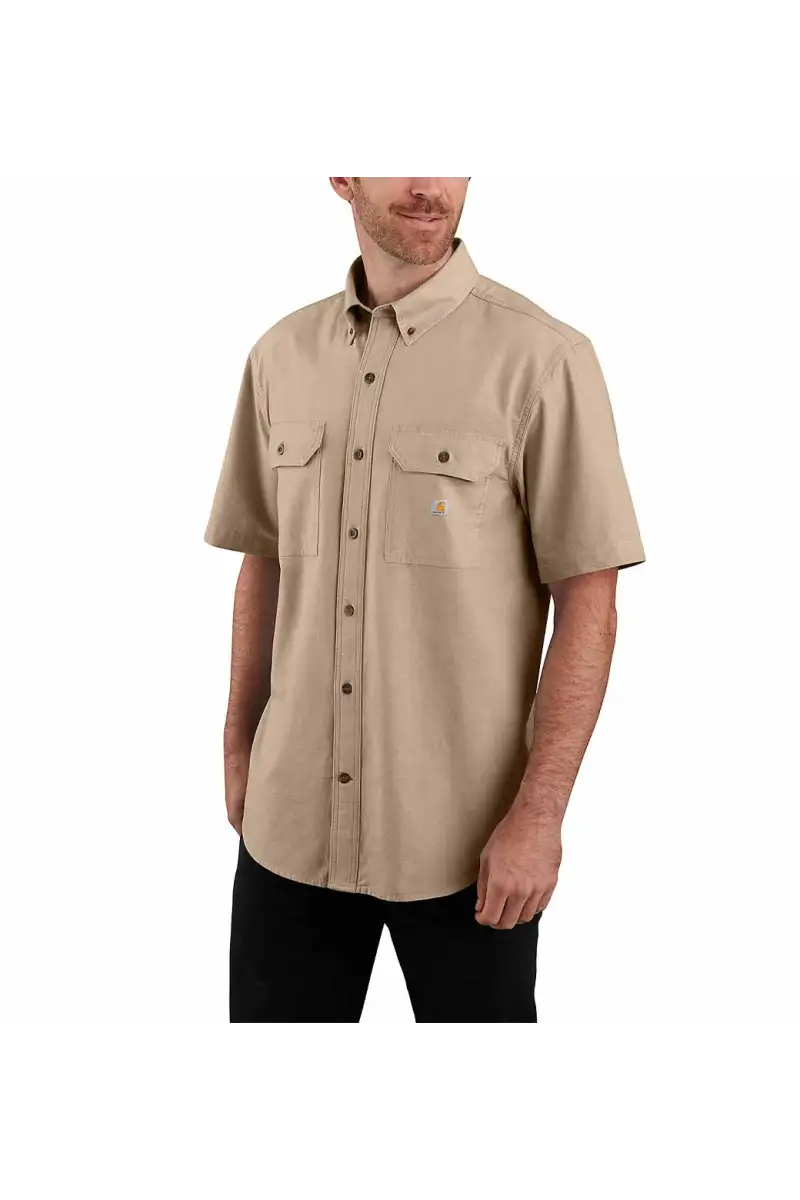 Koszula Carhartt Midweight Chambray Dark Tan