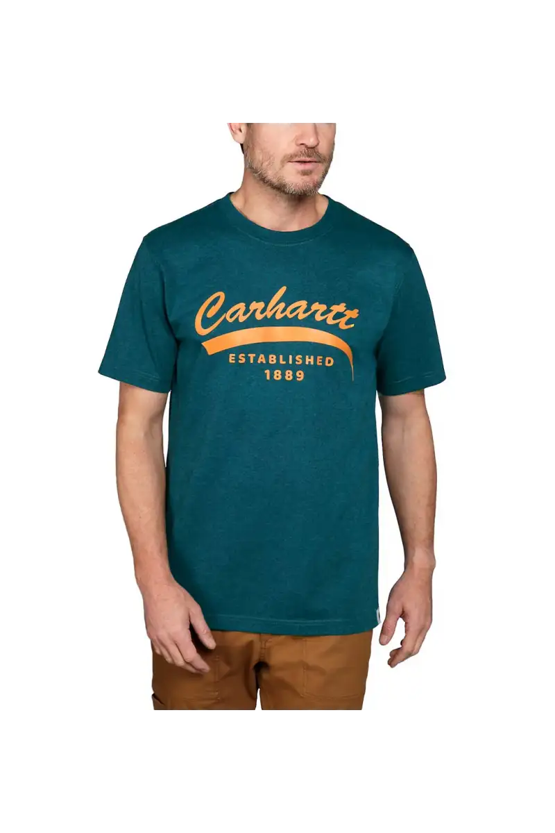 Koszulka Carhartt Heavy Graphic Night Blue