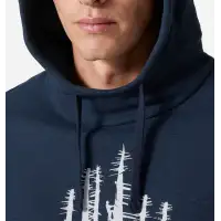 Bluza Helly Hansen Graphic Hoodie Navy Melange