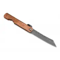 Nóż Higo Irogane Damascus