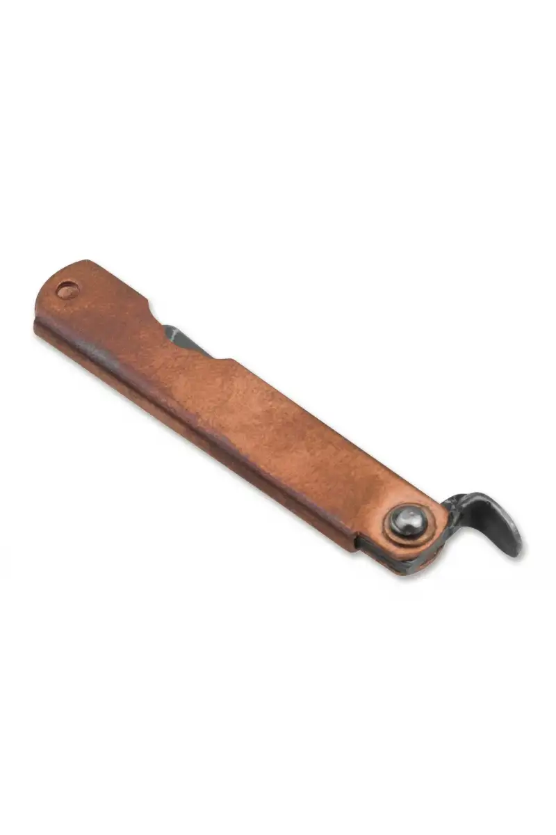 Nóż Higo Bonsai Irogane Damascus