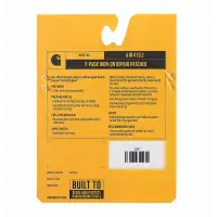 Łaty Carhartt Duck 2Pack Black