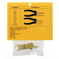 Zestaw Naprawczy Suwaka Carhartt No 10 Brass