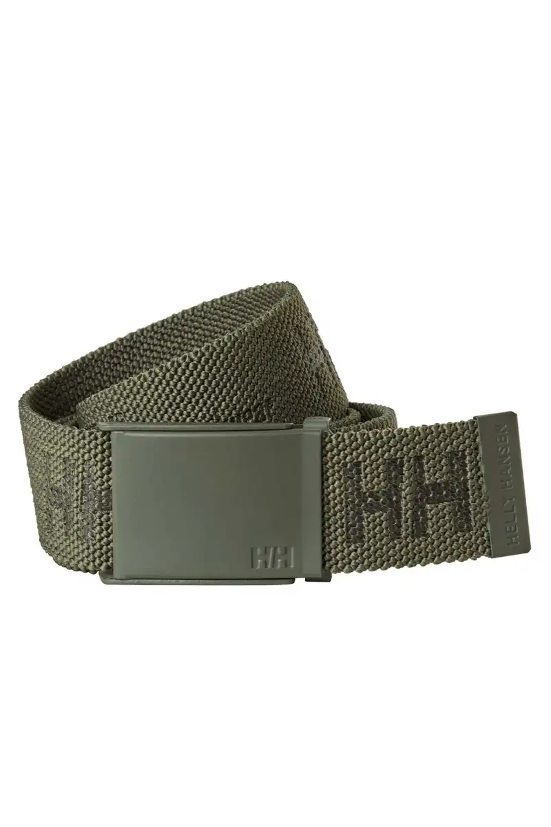 Pasek Helly Hansen Logo Webbing Belt Green