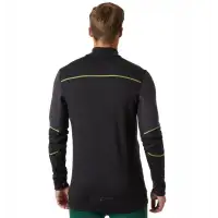 Koszulka termo Helly Hansen Lifa Merino Zip Black