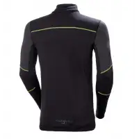 Koszulka termo Helly Hansen Lifa Merino Zip Black