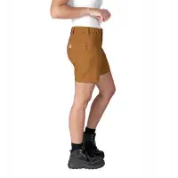 Szorty Carhartt Rugged Flex Canvas Brown