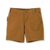 Szorty Carhartt Rugged Flex Canvas Brown