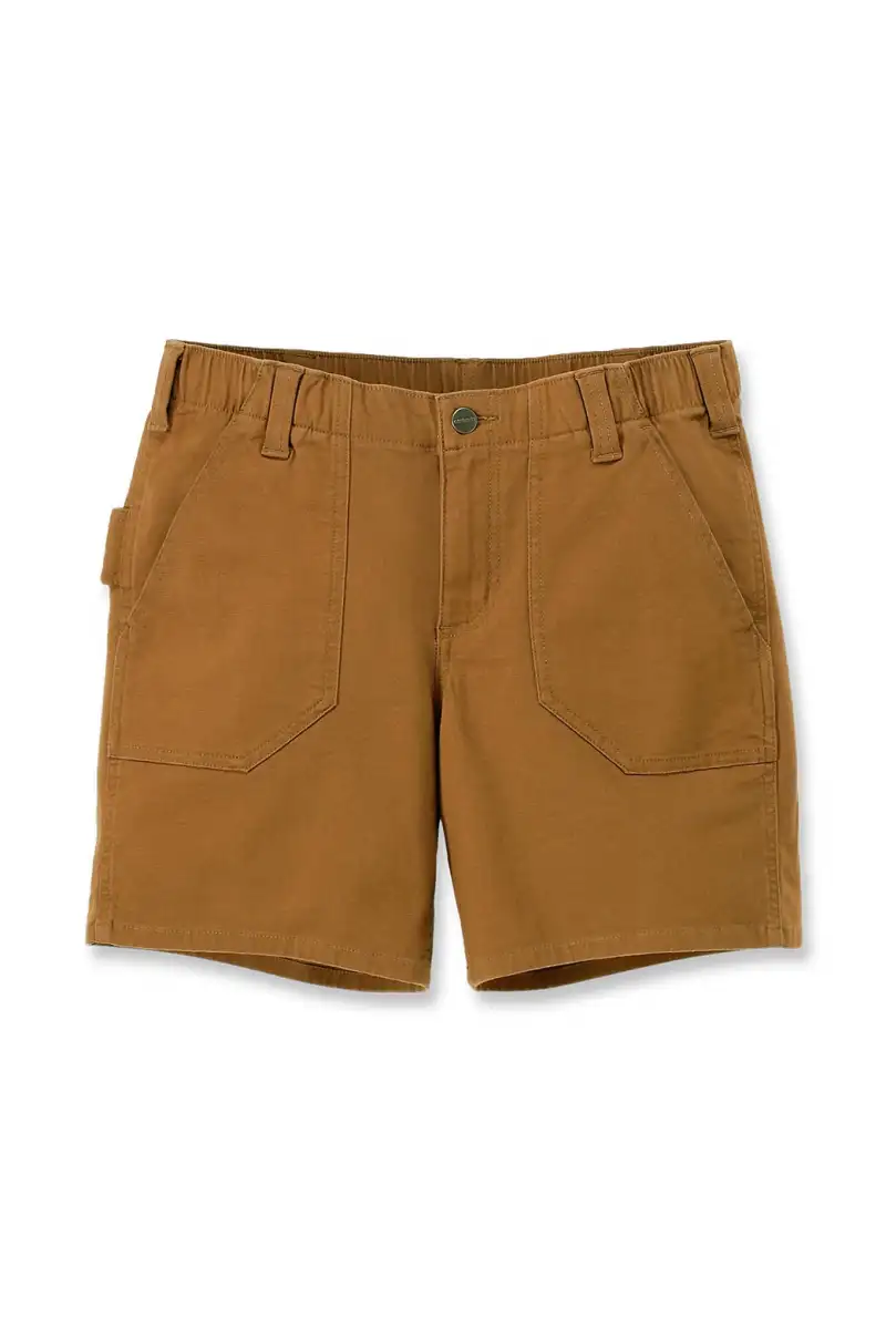 Szorty Carhartt Rugged Flex Canvas Brown