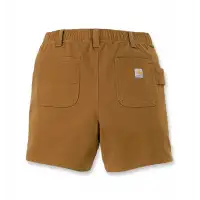 Szorty Carhartt Rugged Flex Canvas Brown