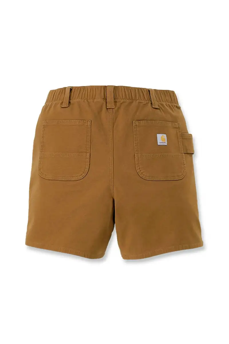 Szorty Carhartt Rugged Flex Canvas Brown
