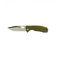 Nóż Honey Badger Tanto Flipper Medium Green