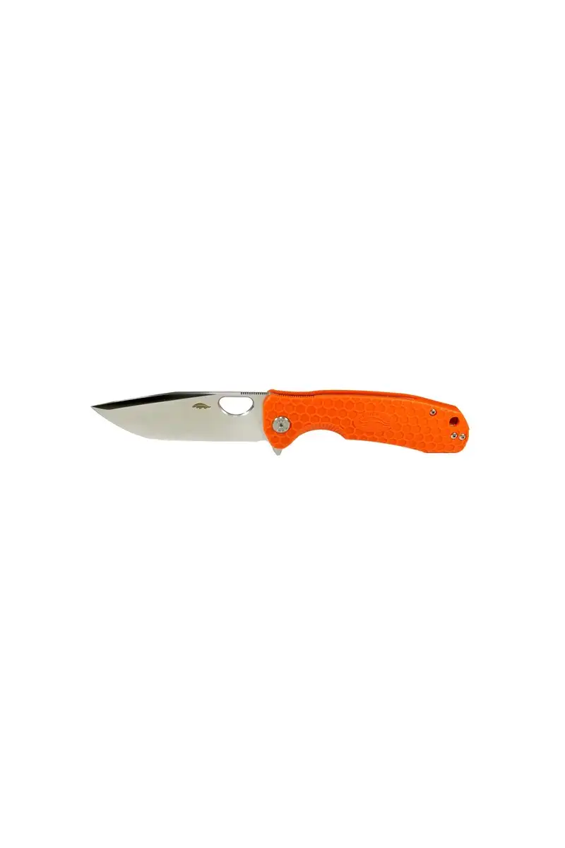 Nóż Honey Badger Tanto Flipper Large Orange