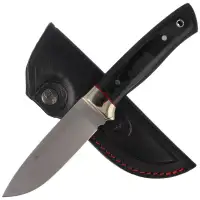 Nóż Muela Full Tang Black Micarta, Satin 1.4116 (K
