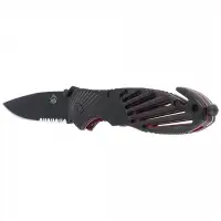Nóż ratowniczy Puma Solingen Black Aluminium, Blac