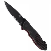 Nóż ratowniczy Puma Solingen Black Aluminium, Blac