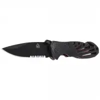 Nóż ratowniczy Puma Solingen Black Aluminium, Blac