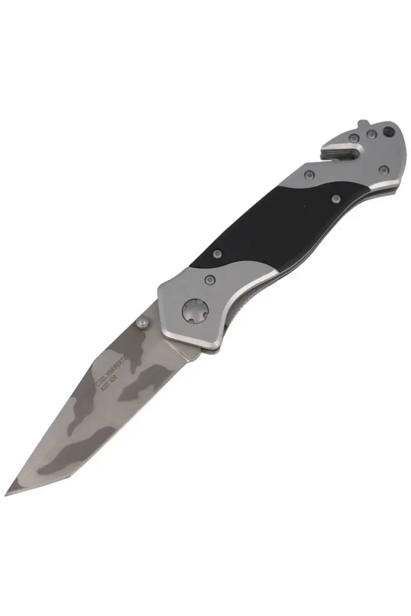 Nóż ratowniczy Herbertz Solingen Black G10 / Stain