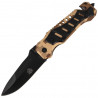 Nóż ratowniczy Puma Solingen Camo Aluminium, Black
